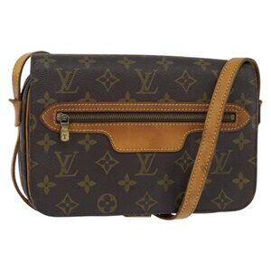 Authentic LOUIS VUITTON Monogram Saint Germain Shoulder Bag M51210 LV